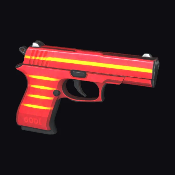 Red Glow Gun
