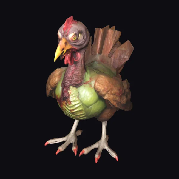 Zombie Turkey Creature