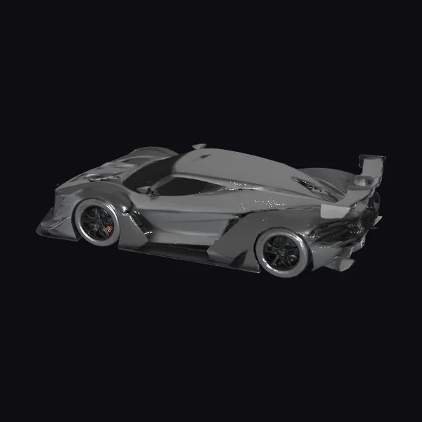 Futuristic Sports Car