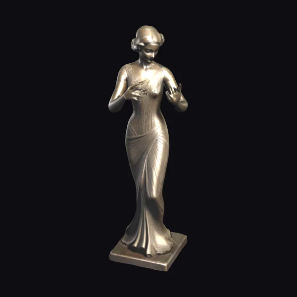 Art Deco Dancing Woman