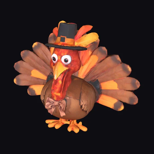 Funny Turkey Centerpiece