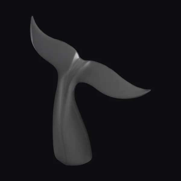 Whale Tail Sculpture