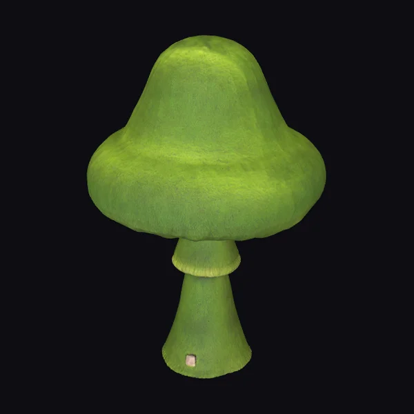 Green Mushroom Cap