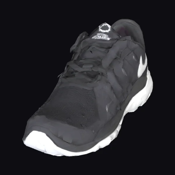 Black Running Shoe