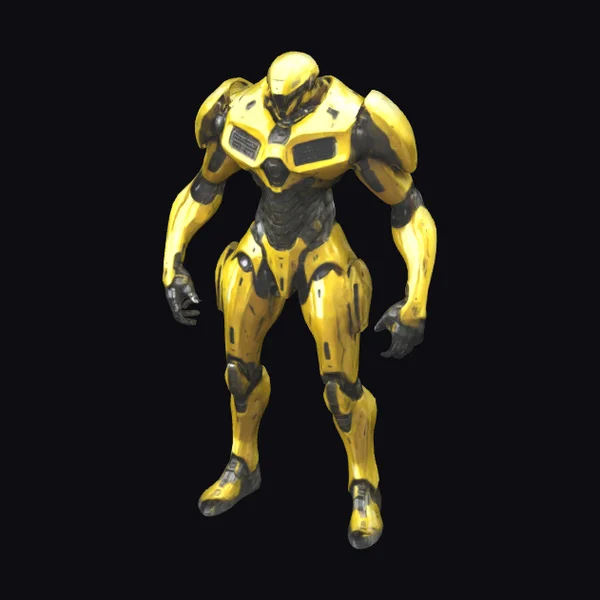 Yellow Robot Sentinel