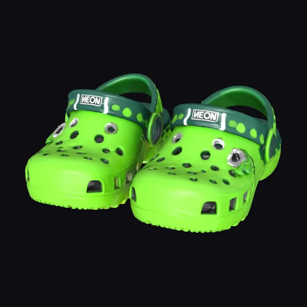 Green Kids' Clog Shoes