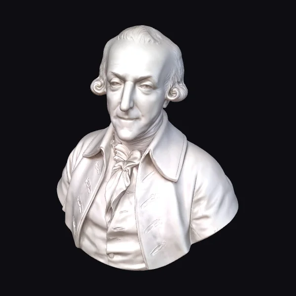 18th Century Gentleman Bust