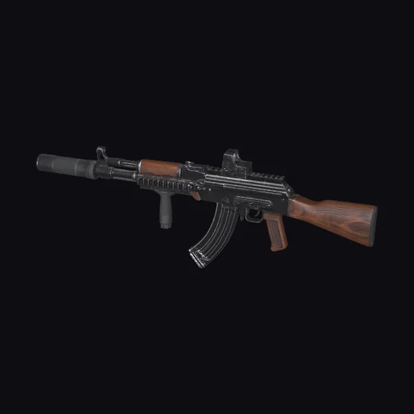 AK Rifle with Silencer