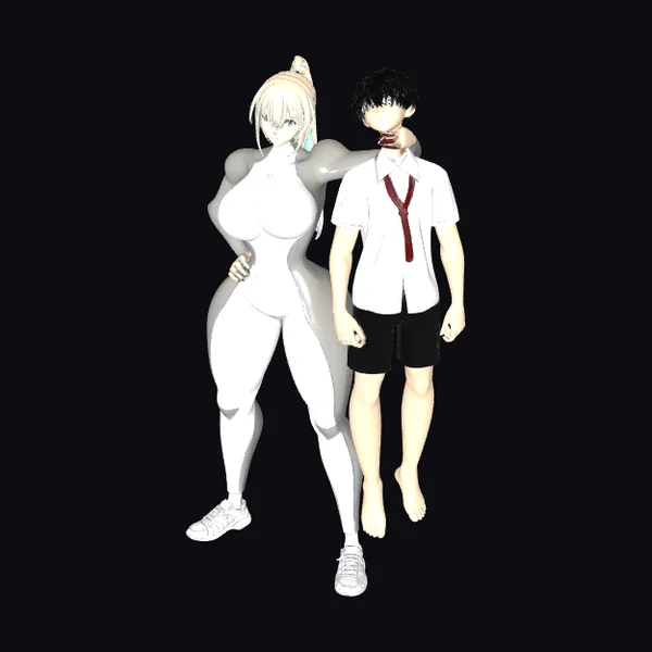 Anime Boy and Girl