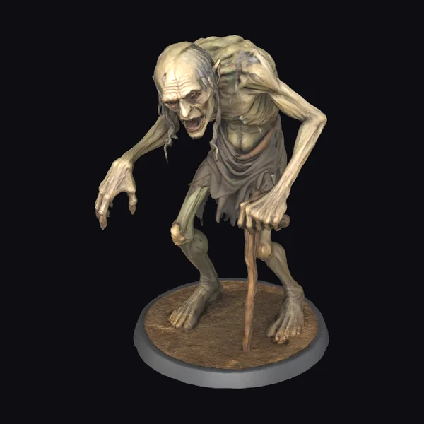 Zombie with Tattered Robe