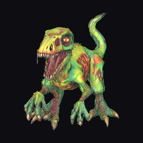 Zombie Dinosaur Raptor