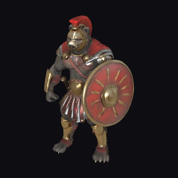 Armored Bear Warrior