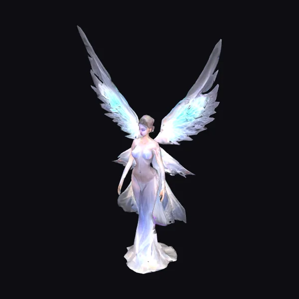 Winged Female Figure