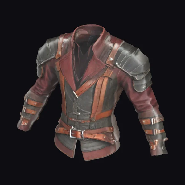 Armored Leather Jacket