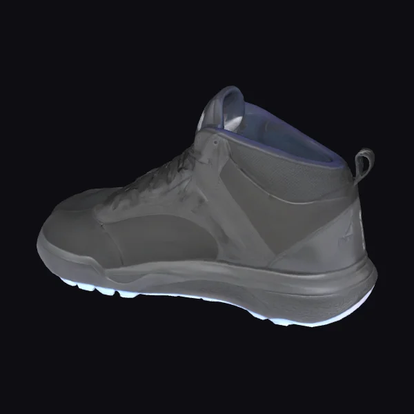 Black Basketball Shoe