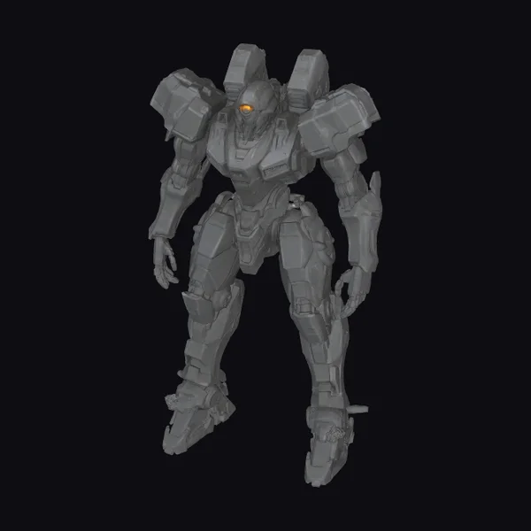 Battle Worn Mech Suit