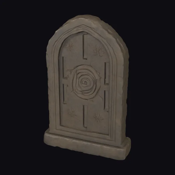 Ancient Stone Glyph Marker