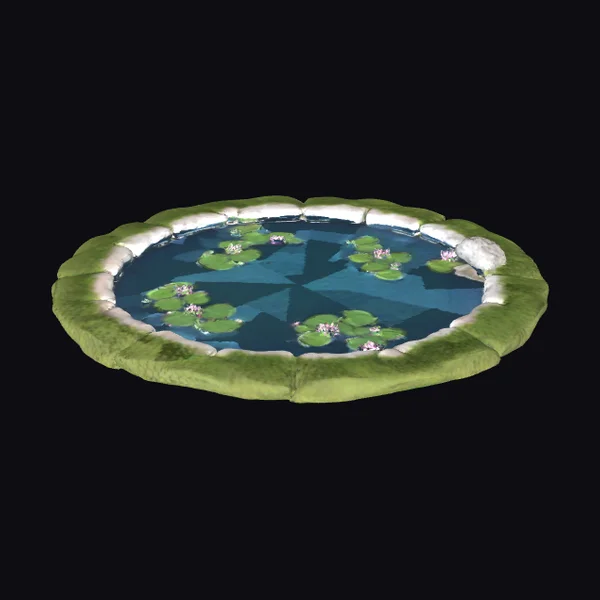 Giant Lotus Pond Cushion