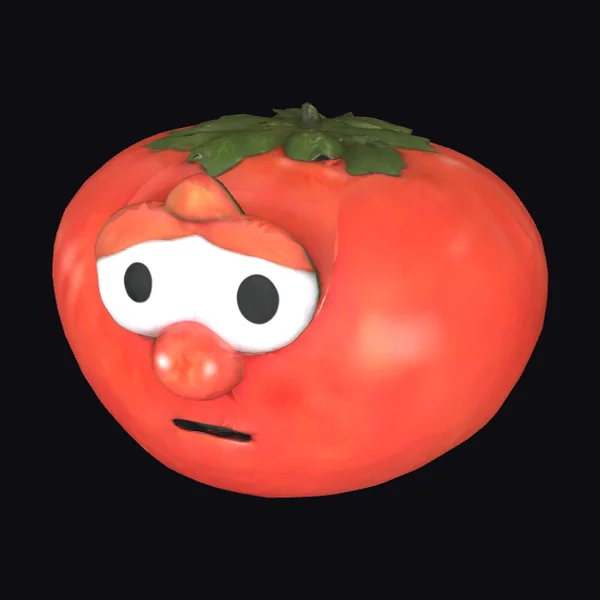 Cartoon Tomato Face