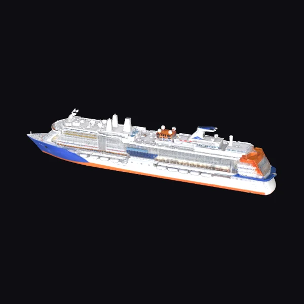 Large Cruise Ship Vessel