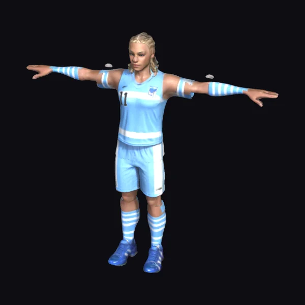 Female Soccer Player #11