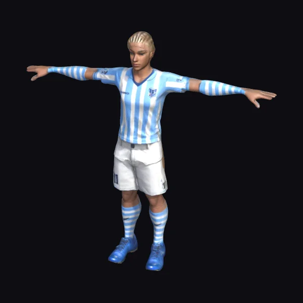 Soccer Player Left Winger