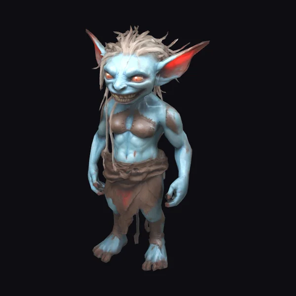 Blue Skinny Goblin