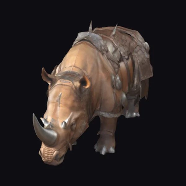 Armored Battle Rhinoceros