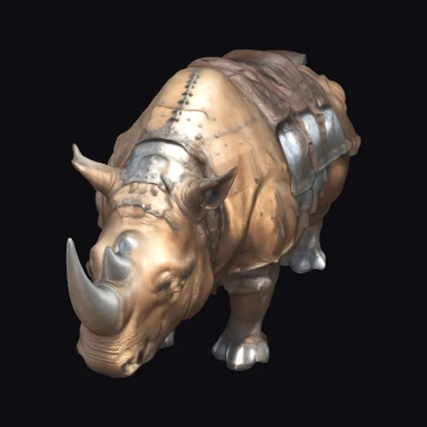 Armored Battle Rhinoceros