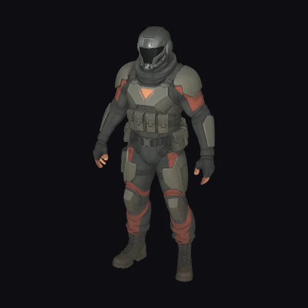Armored Space Soldier
