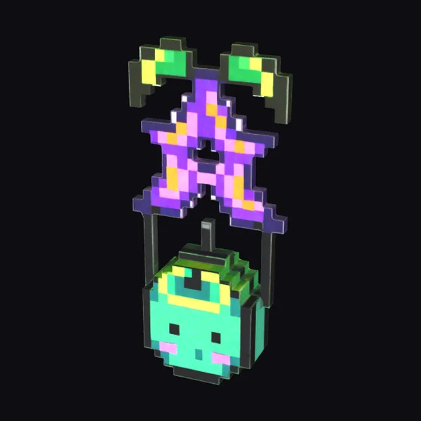 Pixel Art Sprout Robot