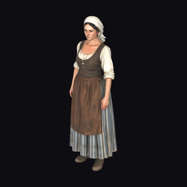 Adult Female in Apron