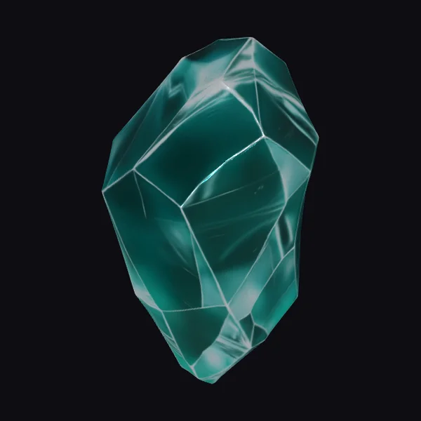 Emerald Crystal Gemstone