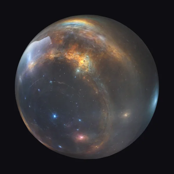 Galactic Crystal Sphere