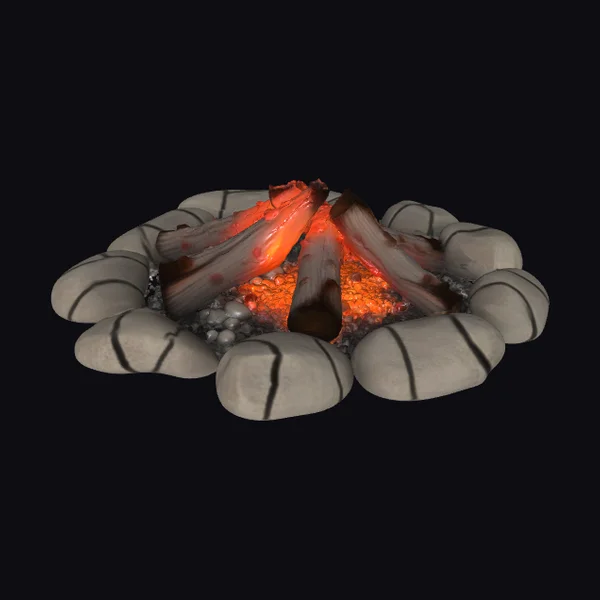 Extinguished Campfire
