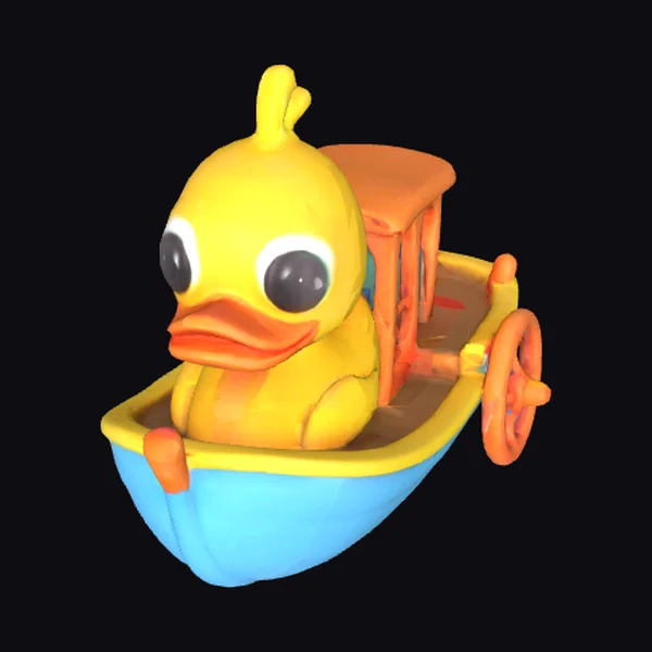 Rubber Duck Paddle Boat