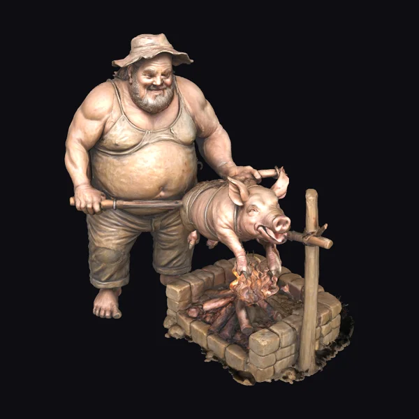 Pork Roast Backwoods Style