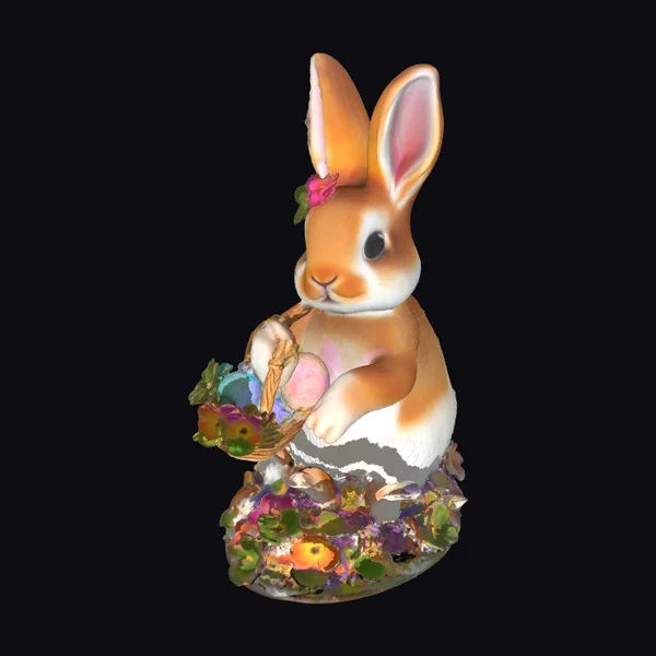 Easter Bunny Figurine