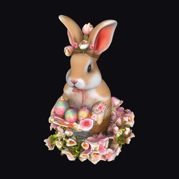 Easter Bunny Tulip Crown