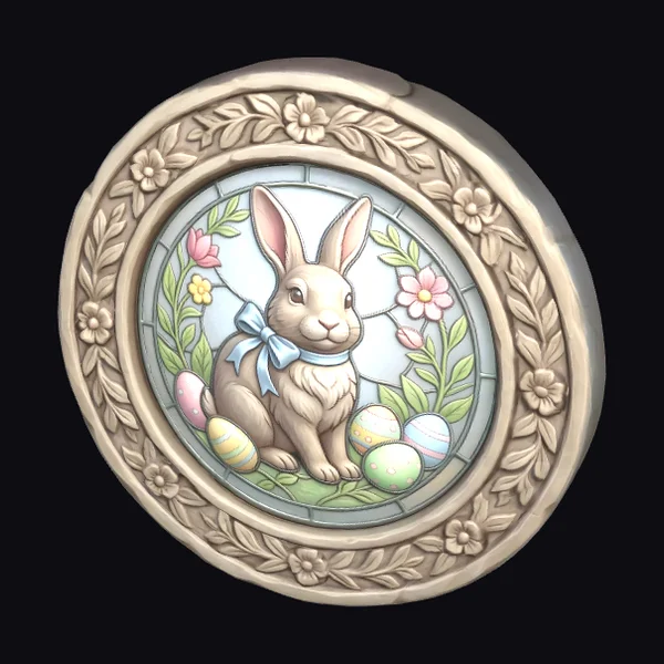 Easter Bunny Medallion