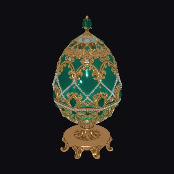 Emerald Faberge Egg