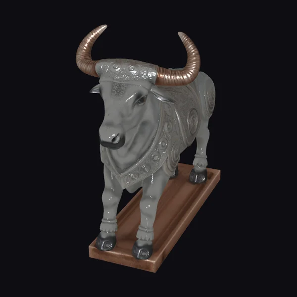 Ancient Bull Statue