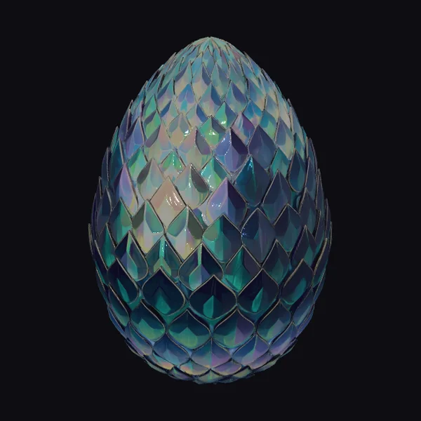Iridescent Dragon Egg