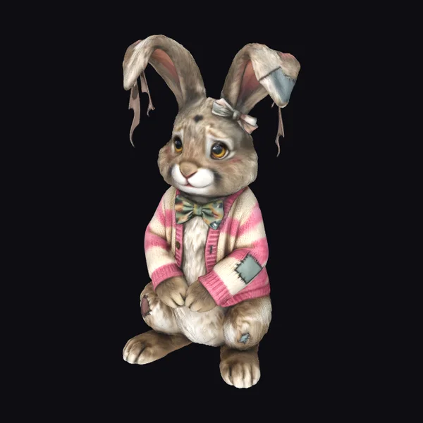 Patchwork Easter Bunny