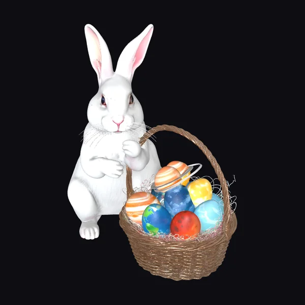 Easter Bunny Egg Basket