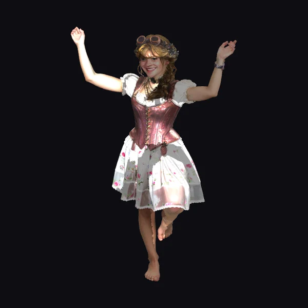 Barefoot Dancing Maiden