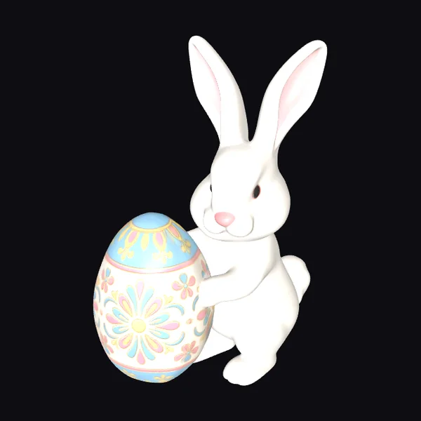 Easter Bunny with Egg