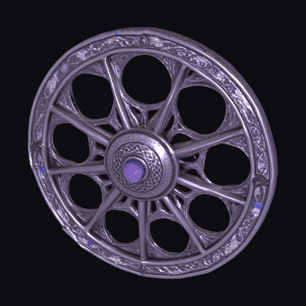 Amethyst Wheel of Arcana