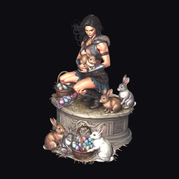 Easter Knight Maiden