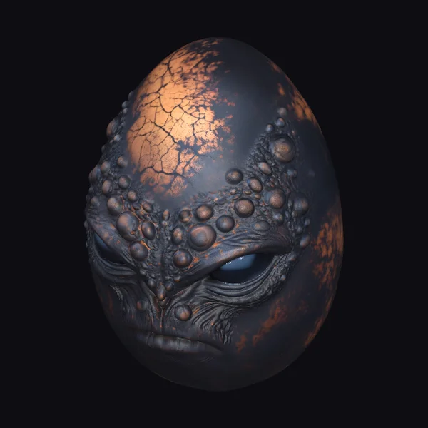 Alien Easter Egg